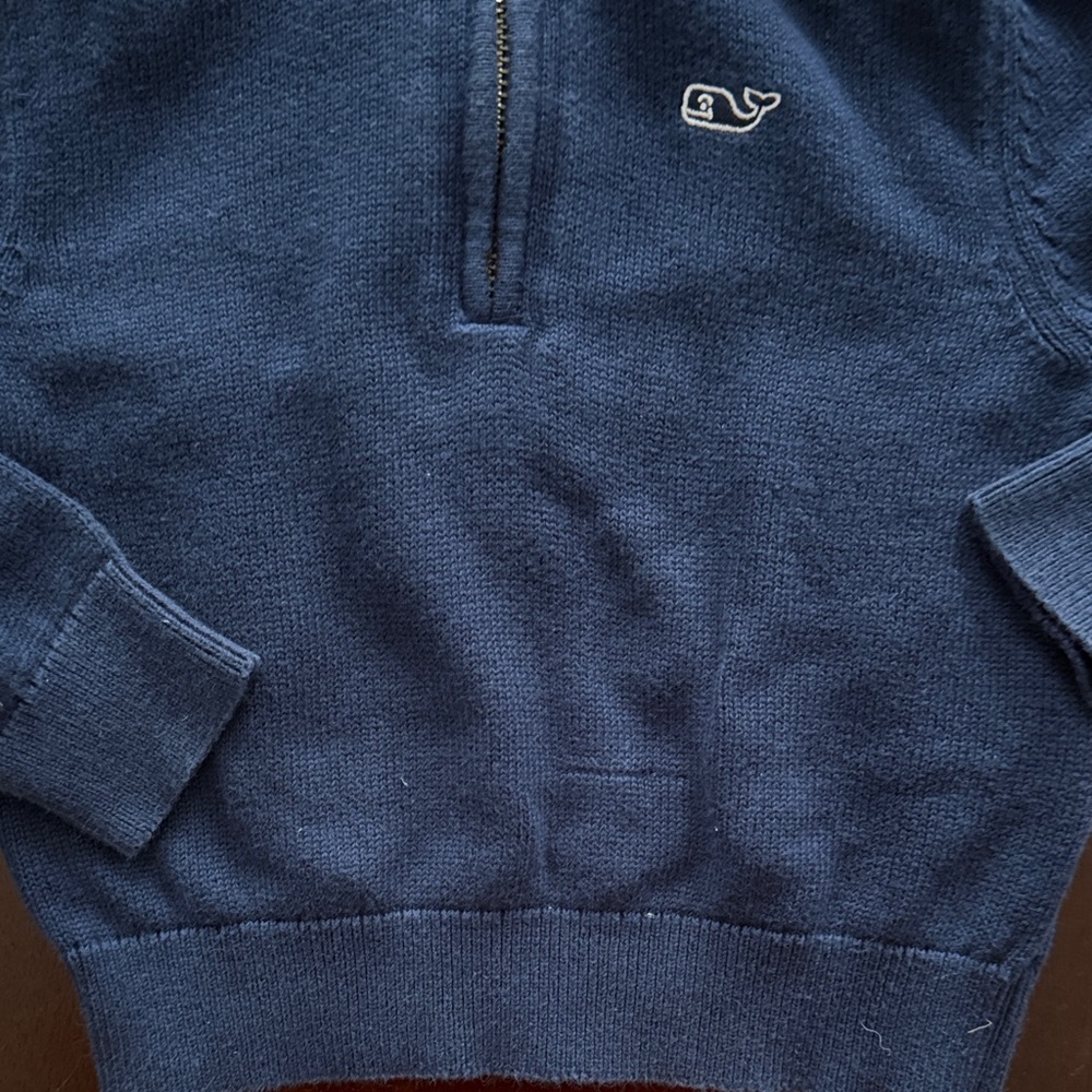 Vineyard Vines Navy Kids Sweater - Picture 4 of 5